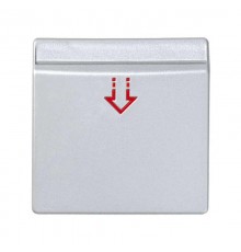 Simon 82 Накладка на выключатель под карточку, S82, S82N, алюминий  82078-63  Simon