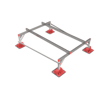 Опорная конструкция для установки оборудования TECHNORAPTOR LIGHTFOOT 1500х2000 тип 1 HD  KM-TR-LTF-SSEI-1500-2000-1 HD  КМ - профиль