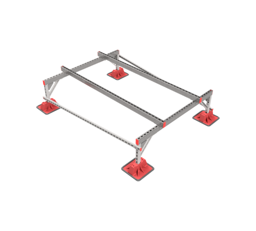Опорная конструкция для установки оборудования TECHNORAPTOR LIGHTFOOT 1500х2000 тип 1 HD  KM-TR-LTF-SSEI-1500-2000-1 HD  КМ - профиль
