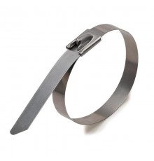 Стяжки кабельные стальные СКС (304) 7,9*400 (100 шт/уп)  PR08.4887  Промрукав