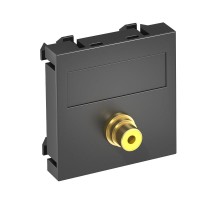 Мультимедийная рамка Video-Cinch Modul45 (черный) (MTG-R F SWGR1)  6104997  OBO Bettermann