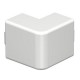Крышка внешнего угла кабельного канала WDK 25x40 мм (ПВХ,белый) (WDK HA25040RW)  6192181  OBO Bettermann