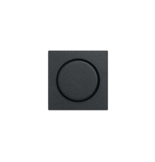 Накладка на роторные диммеры; термопласт; черный матовый EP1540BFSWM Jung