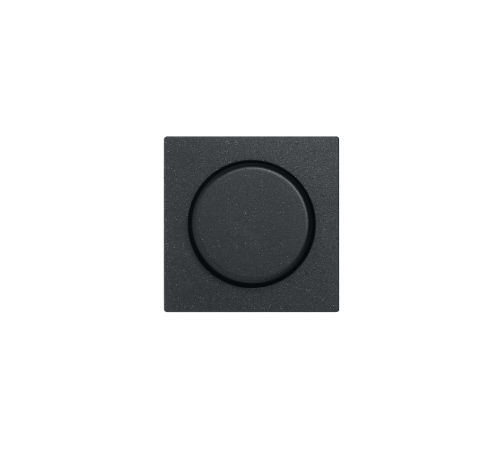 Накладка на роторные диммеры; термопласт; черный матовый EP1540BFSWM Jung