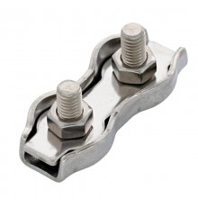 Зажим троса двойной D4мм Duplex (100шт/уп)  PR08.3889  Промрукав