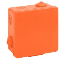 Распаячная коробка ЭРА KOR-100-100-50-8g-OR-FR огнестойкая 100х100х50мм  Б0068901 ЭРА