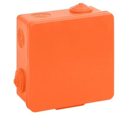 Распаячная коробка ЭРА KOR-100-100-50-8g-OR-FR огнестойкая 100х100х50мм  Б0068901 ЭРА