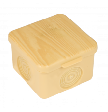 Коробка распределительная КМР-030-037 пылевлагозащищенная без мембранных вводов (65х65х50) светлое дерево EKF PROxima  plc-kmr-030-037-s  EKF