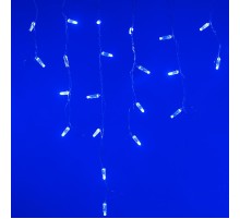 Светодиодная гирлянда ARD-EDGE-CLASSIC-2400x600-CLEAR-88LED-FLASH BLUE (230V, 6W)  026007  Arlight