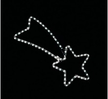 Фигура световая  "комета" белый, LT008   2м диодов , 64*29см, IP44  26706  FERON