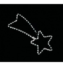 Фигура световая  "комета" белый, LT008   2м диодов , 64*29см, IP44  26706  FERON