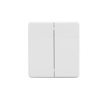 Выключатель ROUND 2 кл 10А с/у перламутр  KR-78-0706-1  Kranz