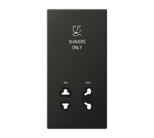 накладка бритвенной розетки антрацит  SOAN7522PL  Jung