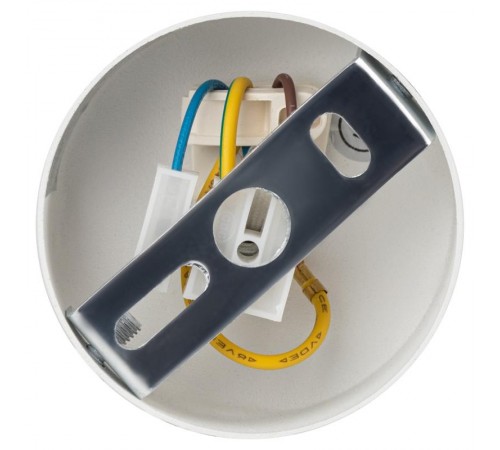 Светильник настенно-потолочный спот OL35 WH MR16 GU10 IP20 белый, хром  Б0056363  ЭРА