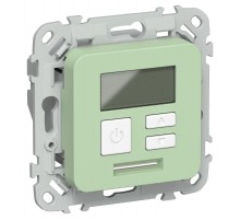 FLITE Термостат электронный с дисплеем 16А Т-ФлФ фисташковый  FI-RT11-K93  IEK