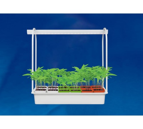 Светильник-подставка металлическая для светильника ULI-P 570мм 12 кашпо в/к, цветные UFP-G34S WHITE MIX 12  UL-00004151  Uniel