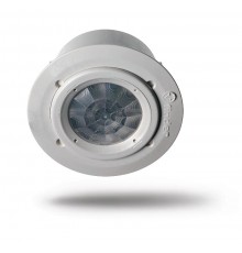 Пассивный инфракрасный детектор движения для внутреннего монтажа; 1NO 10A (контакт без потенциала); питание 120...230В АC  183182300300  Finder