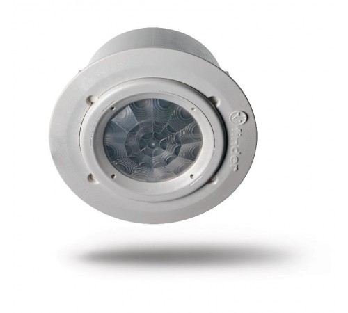 Пассивный инфракрасный детектор движения для внутреннего монтажа; 1NO 10A (контакт без потенциала); питание 120...230В АC  183182300300  Finder