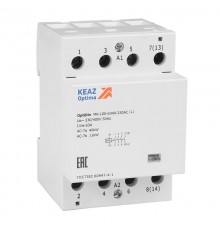 Контактор модульный OptiDin MK-100-6340-230AC (L)  343735  КЭАЗ