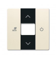 Накладка терморегулятора free@home, future, цвет слоновая кость  6220-0-0529   2CKA006220A0529  ABB