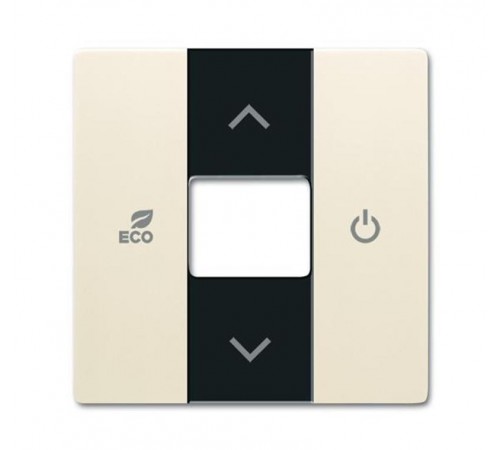 Накладка терморегулятора free@home, future, цвет слоновая кость  6220-0-0529   2CKA006220A0529  ABB