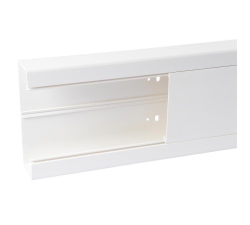 Кабель-канал Metra - 160x50 - 2 метра - с крышкой - белый  638083  Legrand