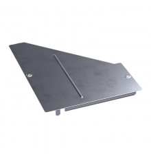 Крышка переходника правого Стандарт INOX (AISI 316) 500х200  PR16.5847  Промрукав