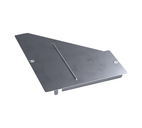 Крышка переходника правого Стандарт INOX (AISI 316) 500х200  PR16.5847  Промрукав