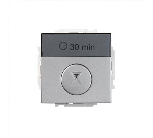 Выключатель с таймером 16А 230В, Impressivo, алюминий  T210-83   2TKA00000876  ABB