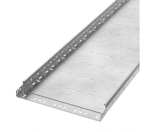 Лоток перфорированный Профи INOX (AISI 304) 400х50x6000 (1,5 мм) (12 м/уп)  PR16.13314  Промрукав