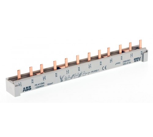 Шина комплектная 4ф. 12мод.63А нейтраль PS4/12NA  2CDL240213R1012  ABB