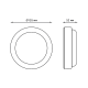 Светильник светодиодный пылевлагозащищенный для ЖКХ круглый IP65 15W D160*53 1100lm 4000K ЖКХ  126411215  Gauss