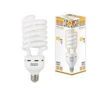 Лампа энергосберегающая КЛЛ  65Вт Е27 840 cпираль НЛ-HS  SQ0347-0041  TDM