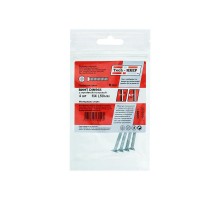 Винт DIN965 с потайной головкой оцинк. М4х50 (4 шт) - пакет ( 0,021 кг)  102991  Tech-KREP
