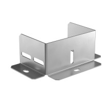 Универсальный ввод трассы лотков Стандарт INOX (AISI 304) 100х80  PR16.3675  Промрукав