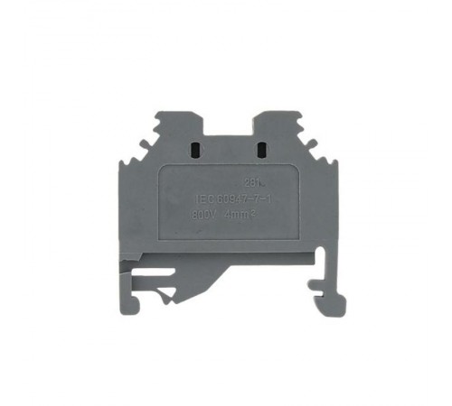 Колодка клеммная самозажимная JXB-S-6 41А серая EKF PROxima  plc-jxb-s-6g  EKF