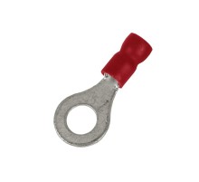 Наконечник с отверстием под винт и изолир.фaланцем ПВХ, легкий ввод жилы, 0,25-1,5 кв.мм М8 (д.8,4 мм) (НКИ)  2A8P-EE-PVC  DKC