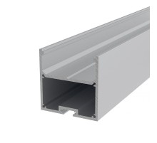 Профиль алюминиевый для светодиодной ленты накладной  5050-2 , 2м  146-211  REXANT