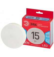 Лампа светодиодная  RED LINE LED GX-15W-840-GX70 R GX70 15 Вт таблетка яркий белый свет  Б0065470  ЭРА