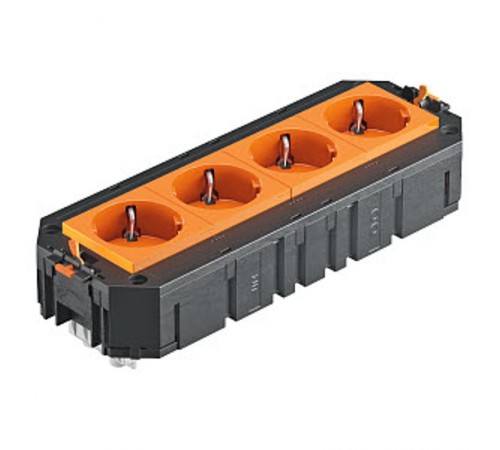 Коробка монтажная укомплектованная UT4 GST18i (4 розетки)  7404672  OBO Bettermann