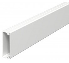 Мини-канал WDK с крышкой 10x30x2000 мм (высота борта 10,5 мм, крышка 30 мм) ПВХ белый RAL 9010  6150780  OBO Bettermann