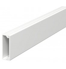 Мини-канал WDK с крышкой 10x30x2000 мм (высота борта 10,5 мм, крышка 30 мм) ПВХ белый RAL 9010  6150780  OBO Bettermann