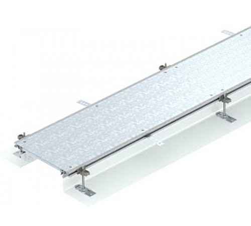 Секция кабельного канала OKA-G глухая 2400x300x140 мм (сталь) (OKA-G30040140)  7424002  OBO Bettermann