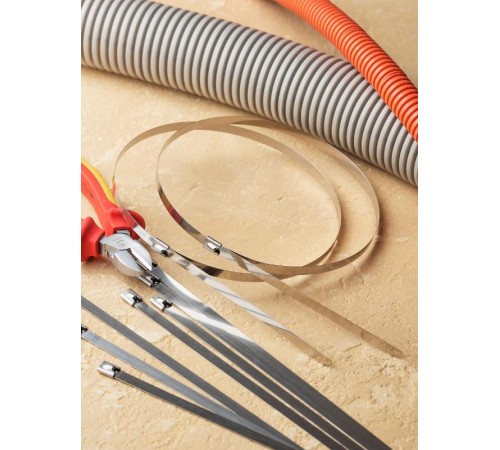 Хомут AISI 304 из нержавеющей стали, 4.6x520 (100 шт.) FlexLock PROximaplc-fl-tss-304-4.6x520EKF