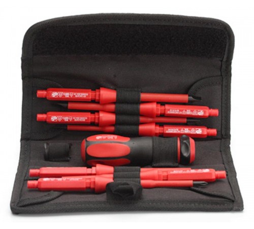 Набор диэлектр. отверток НИО-1107  61949  КВТ