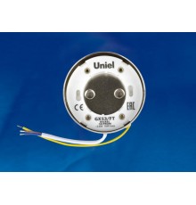 Светильник накладной точечный под лампу GX53/FT NICKEL 10 PROM GX53, никель.  UL-00004148  Uniel