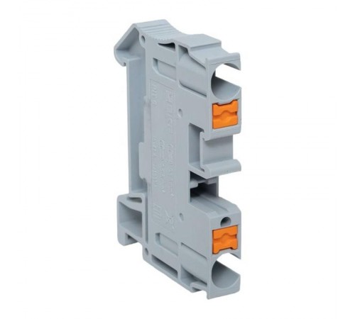 Клеммная колодка пружинная 6 Push-in серая PIT-6  EKF