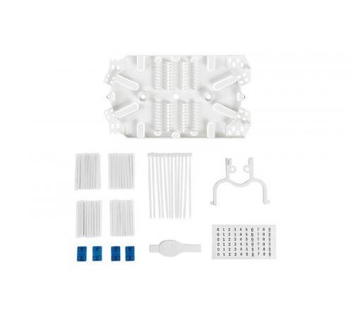 Комплект кассеты КТ-3645 (стяжки, маркеры, КДЗС 40 шт., петли, поворотный кронштейн) 130106-00103Связьстройдеталь