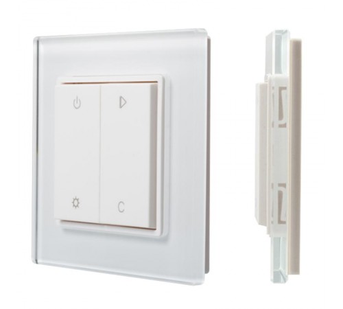 Панель Knob SR-2833RGB-RF-UP White (3V,RGBW,1зона)  017740  Arlight
