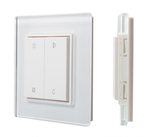 Панель Knob SR-2833RGB-RF-UP White (3V,RGBW,1зона)  017740  Arlight